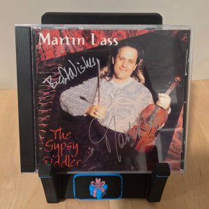 Martin Lass The Gypsy Fiddler CD 1999 Galactic Muse Records Signed