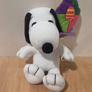 Peanuts Snoopy Easter Plush Dog With Colorful Kite