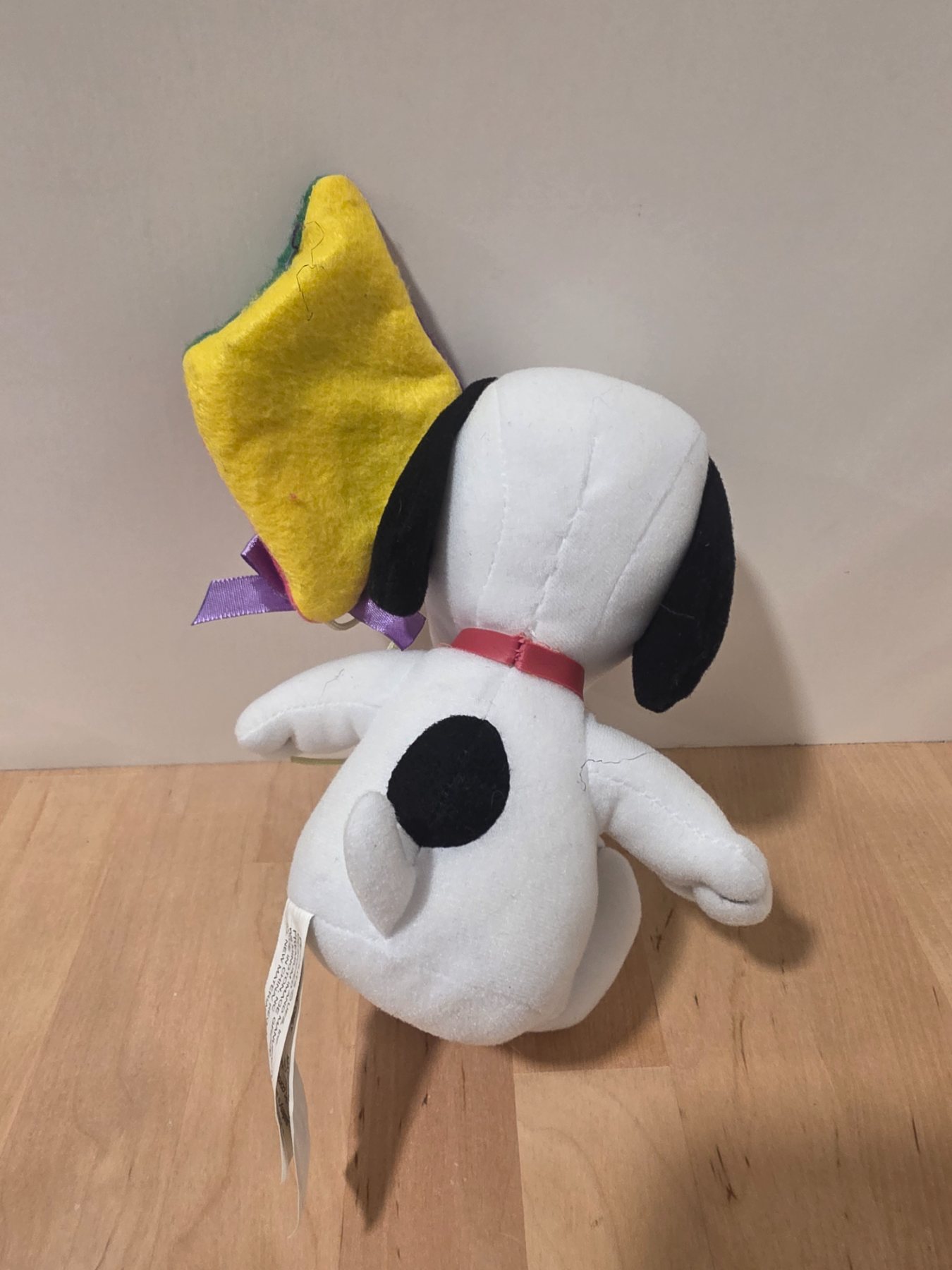 Peanuts Snoopy Easter Plush Dog With Colorful Kite - Image 2