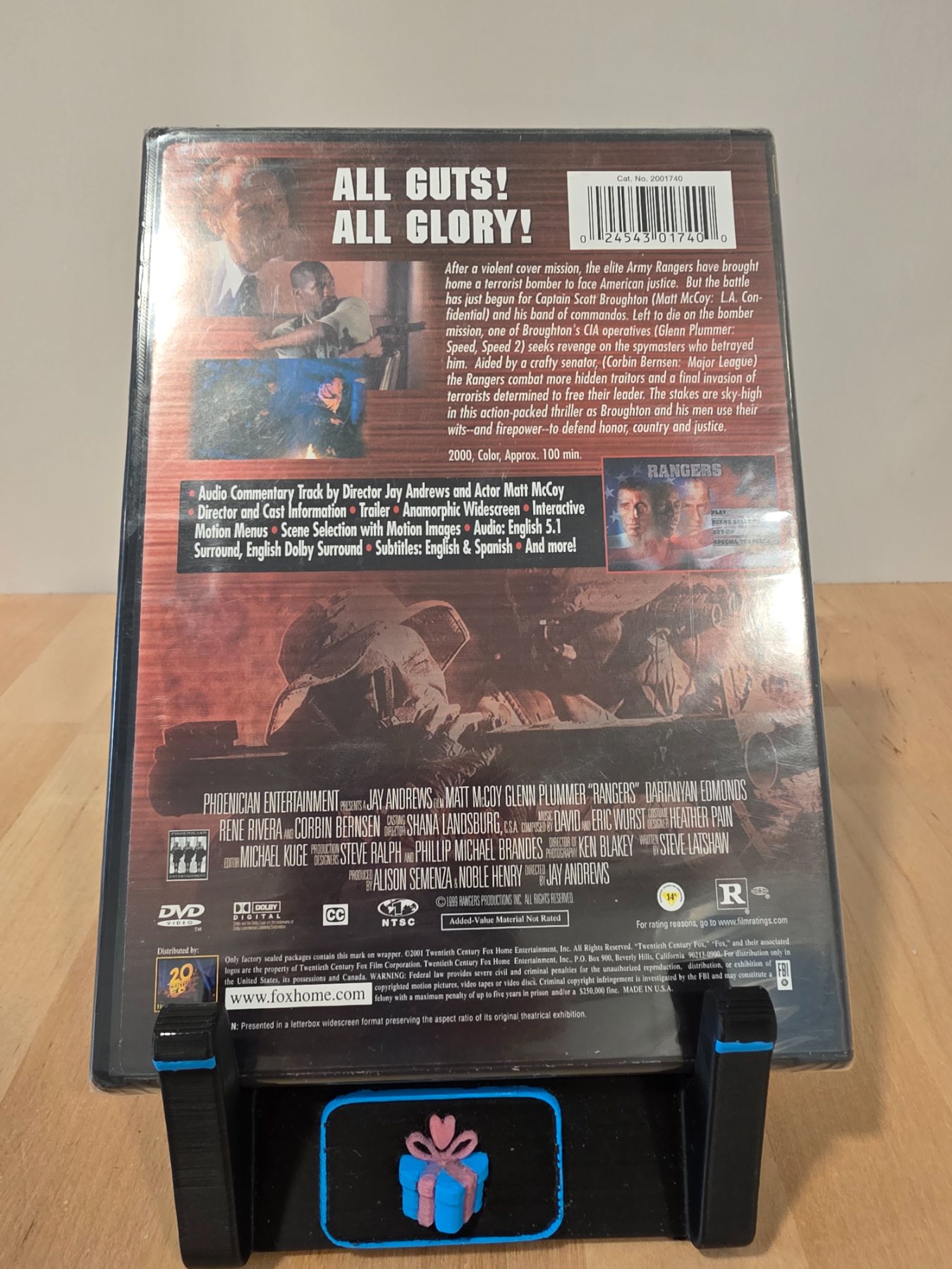 Rangers DVD Matt McCoy Glenn Plummer Corbin Bernsen Action Widescreen - Image 2
