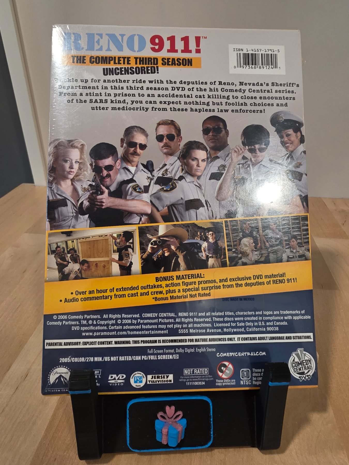 Reno 911! The Complete Third Season Uncensored DVD 2006 Full Screen - Image 2