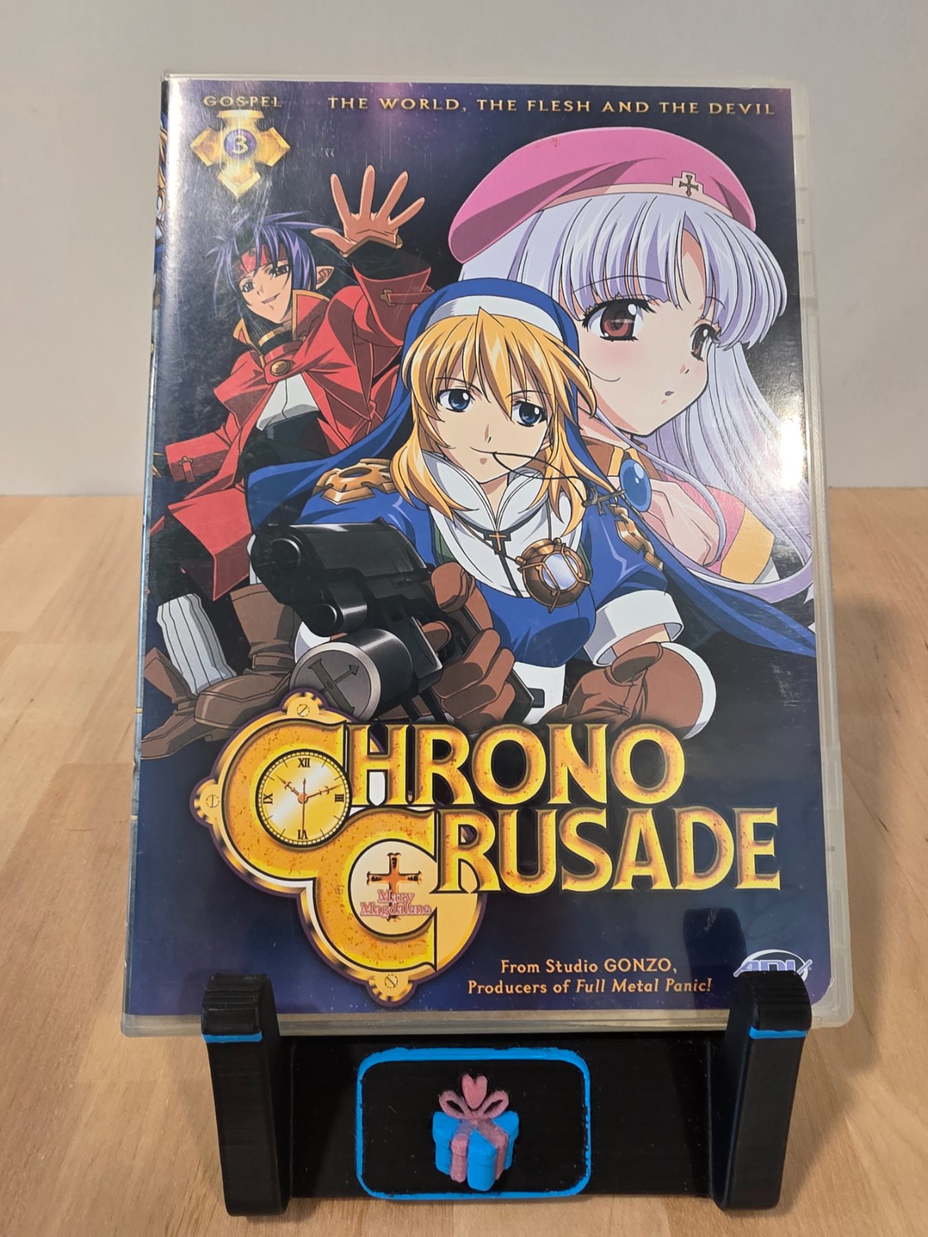 Chrono Crusade Gospel 3 The World The Flesh and the Devil DVD Anime