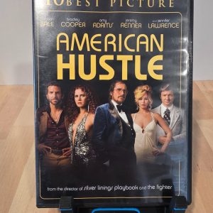American Hustle DVD 2013 Christian Bale Amy Adams Bradley Cooper