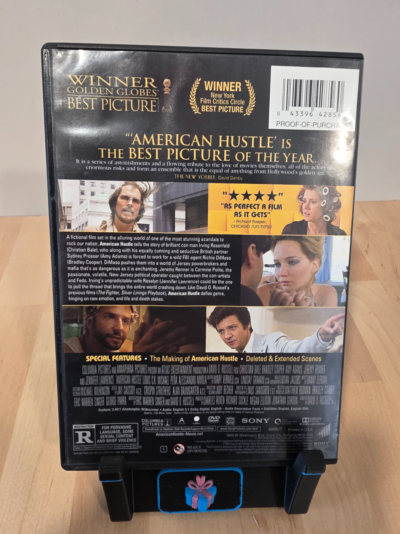 American Hustle DVD 2013 Christian Bale Amy Adams Bradley Cooper - Image 2