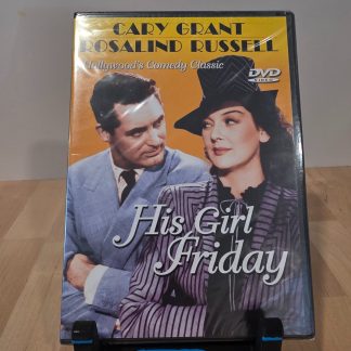 His Girl Friday DVD 1940 Cary Grant Rosalind Russell Alpha Video