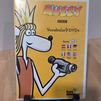 BBC Muzzy Vocabulary DVDs Parts 1 & 2 Multilingual 2-Disc Set