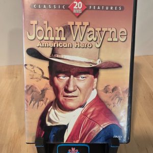 John Wayne American Hero 20 Classic Features 3-Disc DVD Set