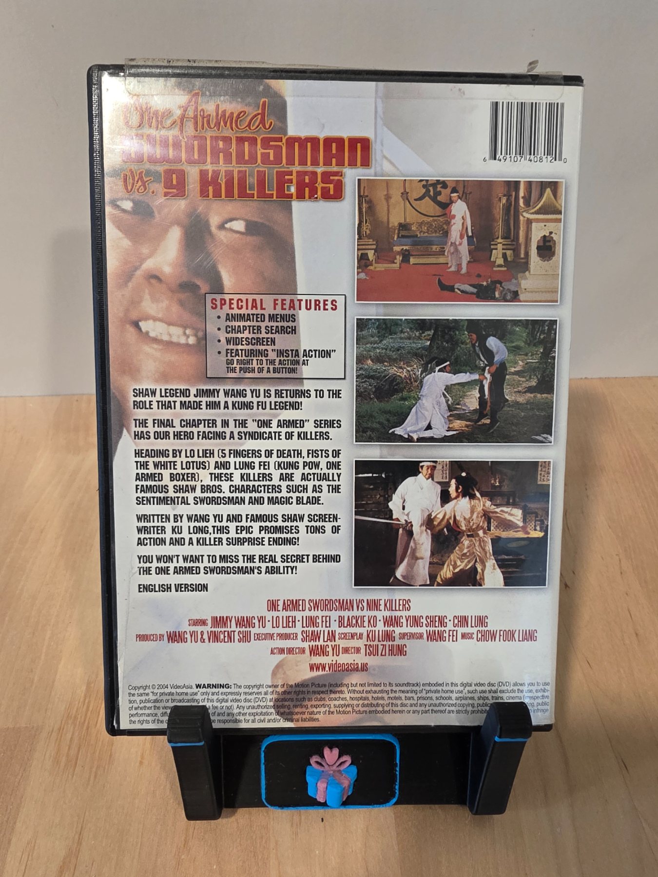 One Armed Swordsman Vs. 9 Killers DVD 2004 Shaw Legends Jimmy Wang Yu - Image 2