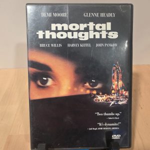 Mortal Thoughts DVD 2003 Demi Moore Bruce Willis Harvey Keitel