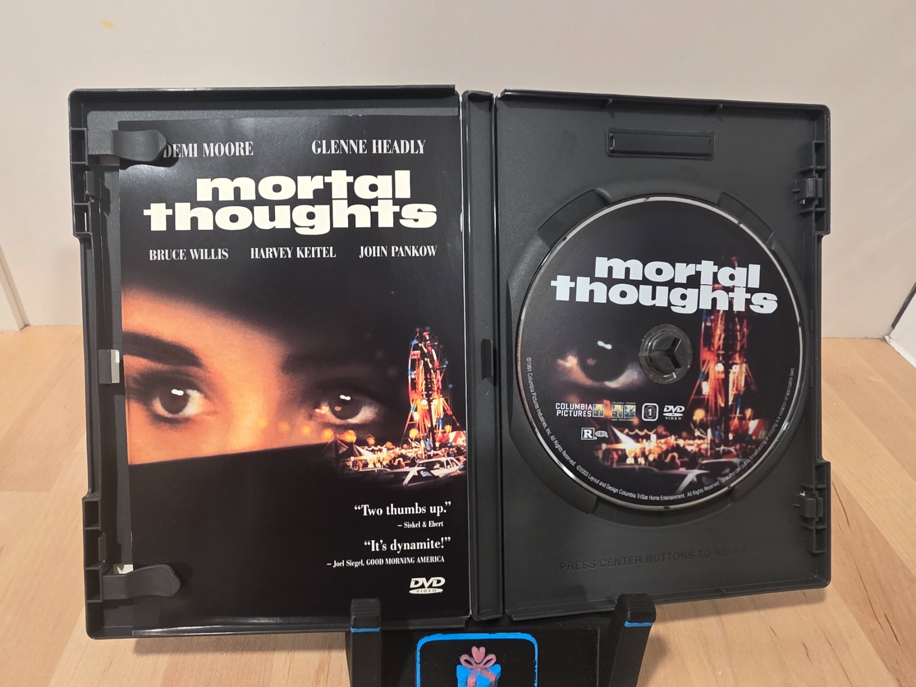 Mortal Thoughts DVD 2003 Demi Moore Bruce Willis Harvey Keitel - Image 3