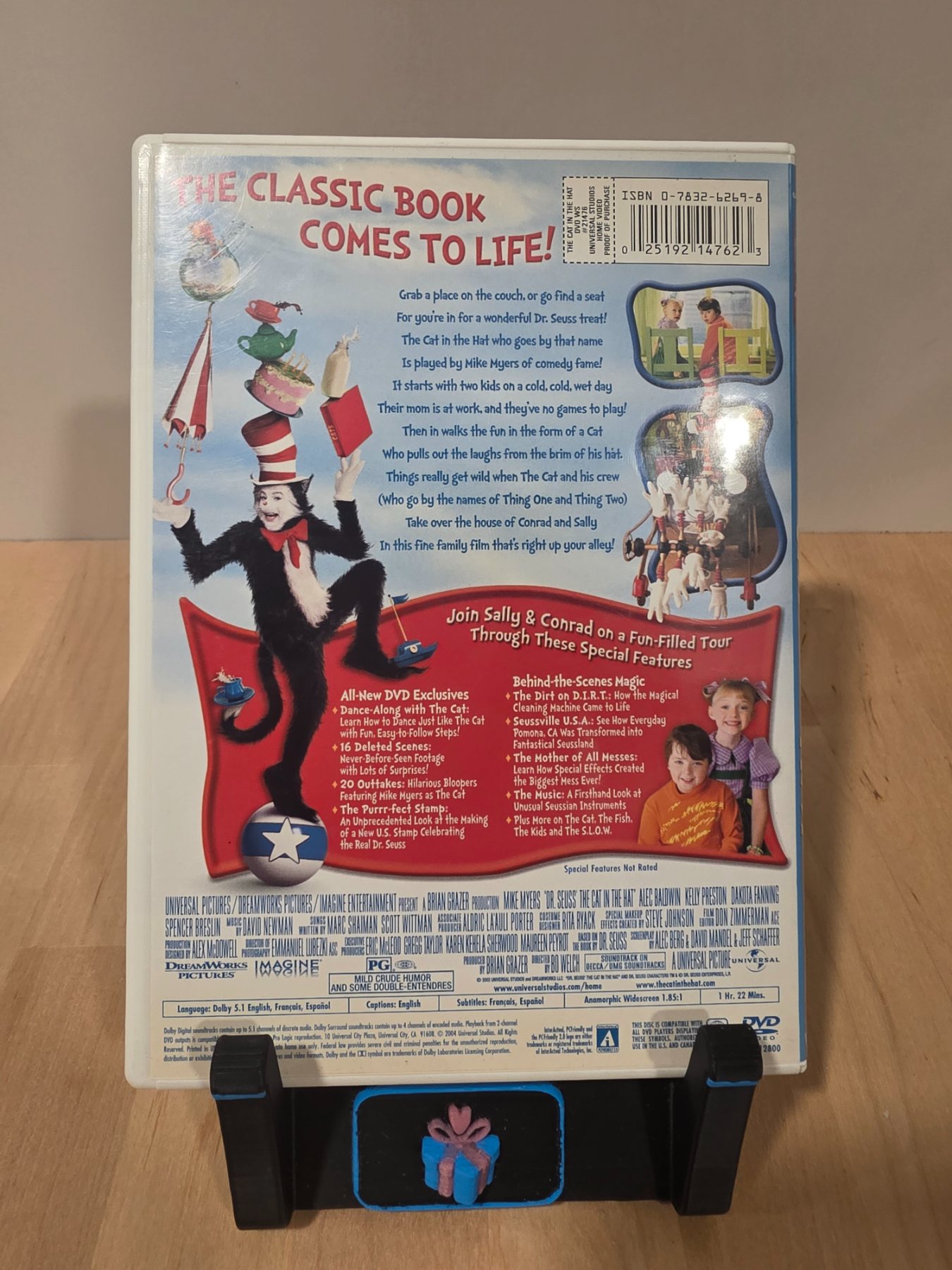 Dr. Seuss The Cat in the Hat DVD 2003 Widescreen Mike Myers - Image 2