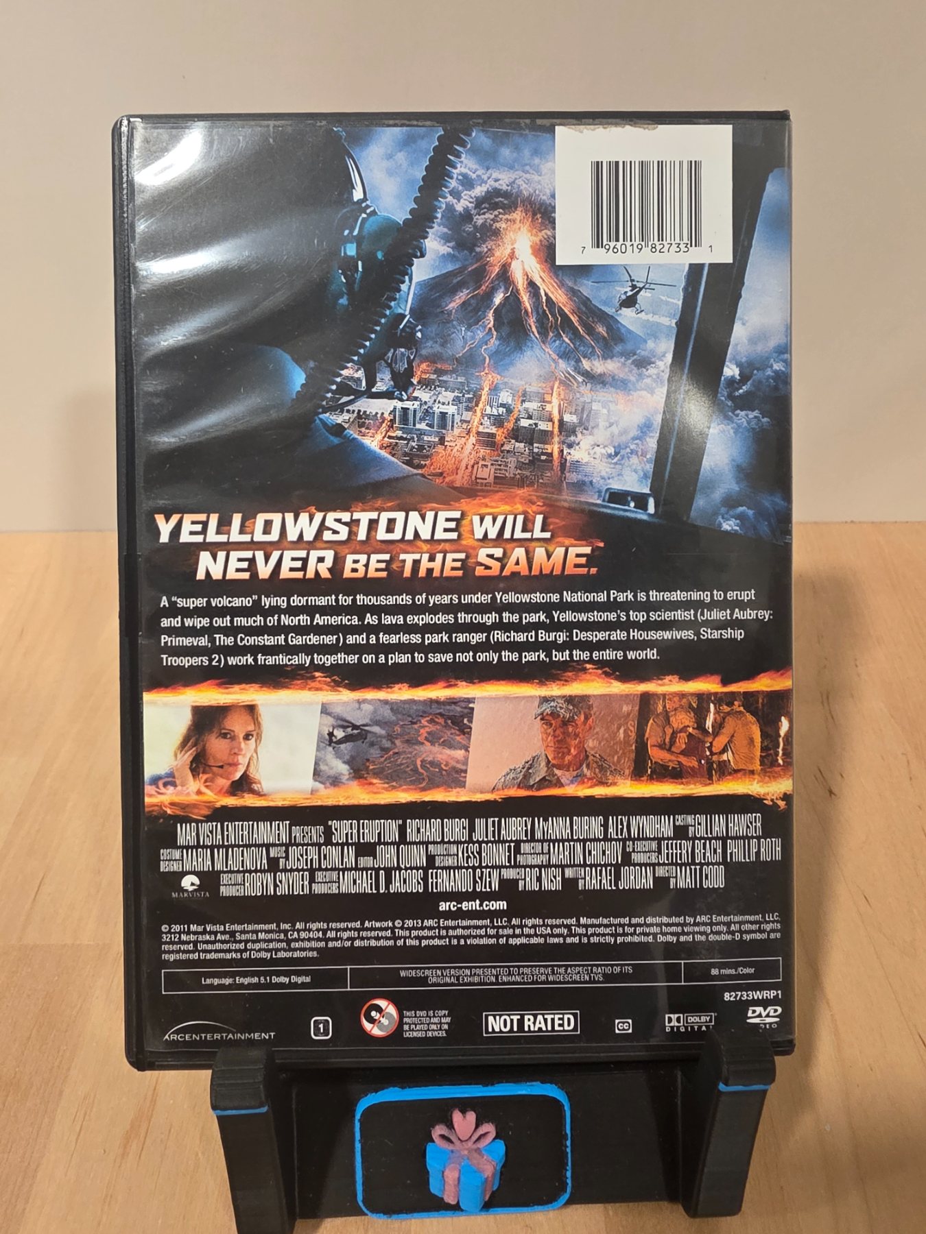 Super Eruption DVD 2011 Widescreen Richard Burgi Juliet Aubrey - Image 2