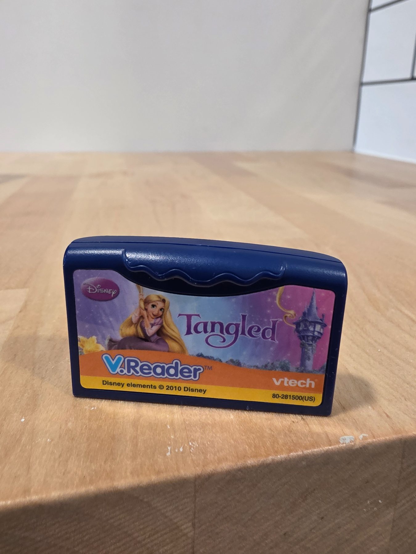 VTech V.Reader Disney Tangled Learning Game Cartridge 80-281500 US
