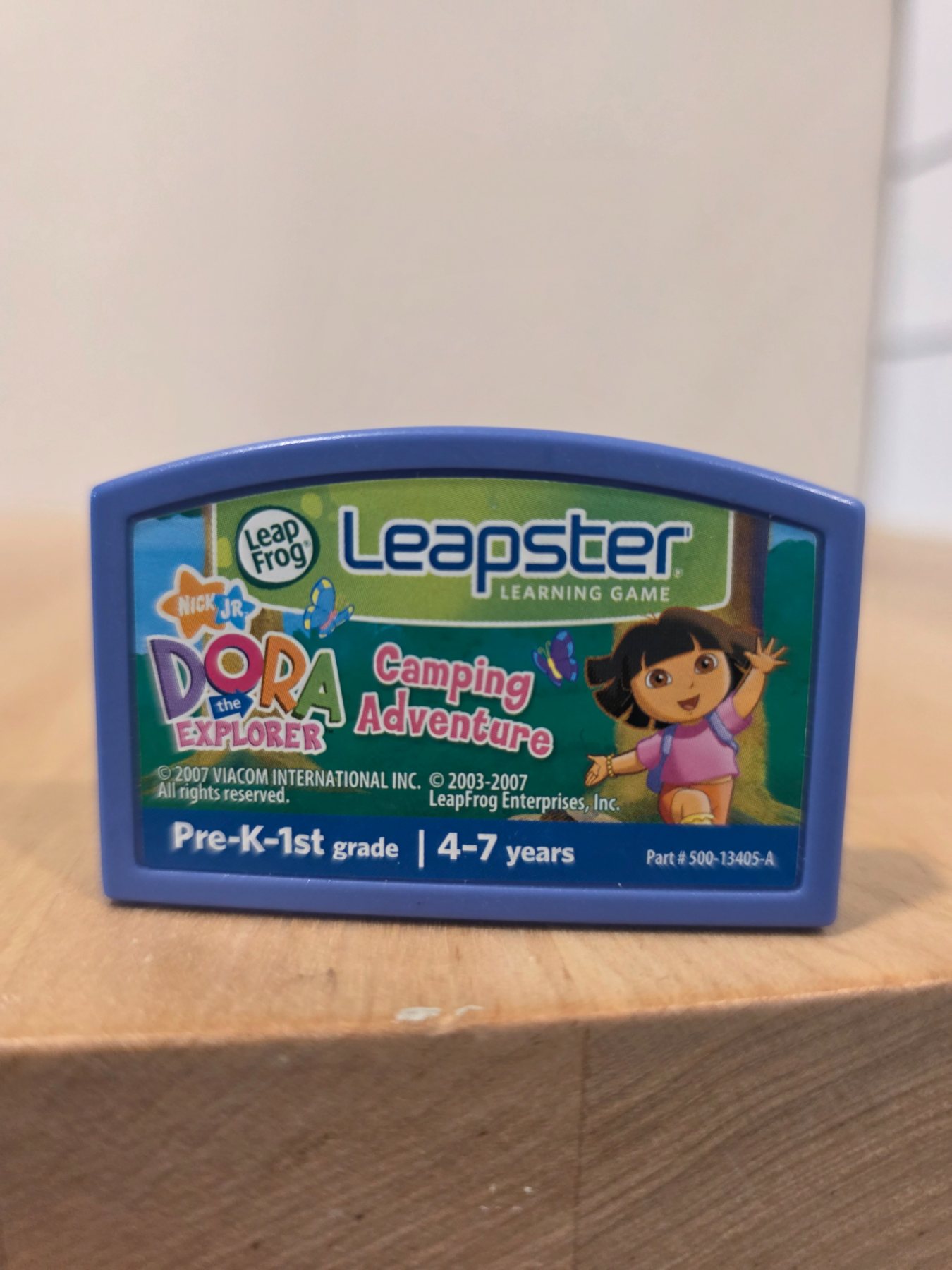 LeapFrog Leapster Dora the Explorer Camping Adventure Learning Game