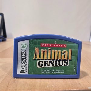 LeapFrog Leapster Scholastic Animal Genius Learning Game Cartridge