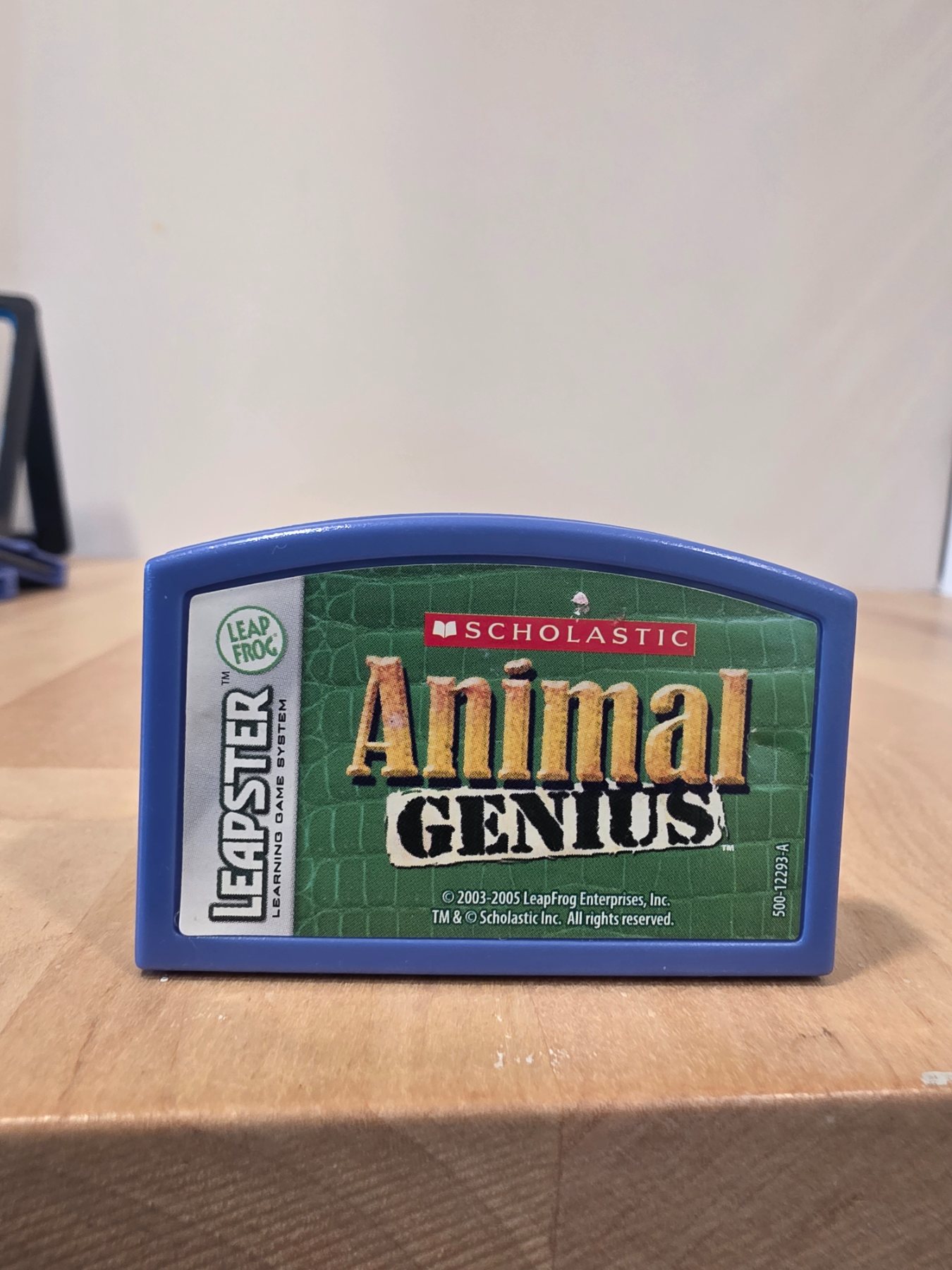 LeapFrog Leapster Scholastic Animal Genius Learning Game Cartridge