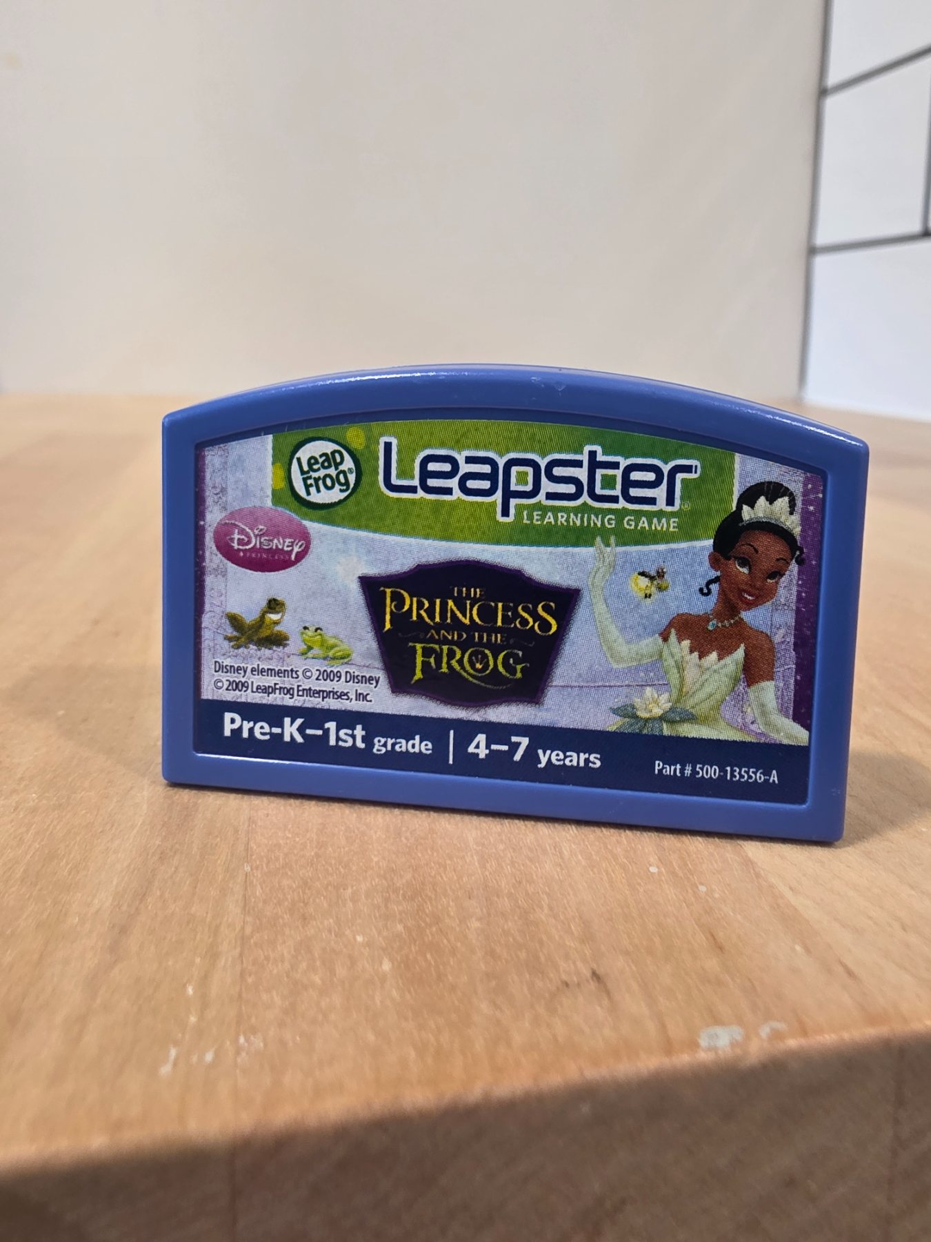 LeapFrog Leapster Disney The Princess and the Frog Learning Game