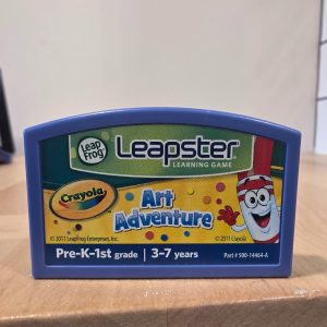 LeapFrog Leapster Crayola Art Adventure Learning Game Cartridge