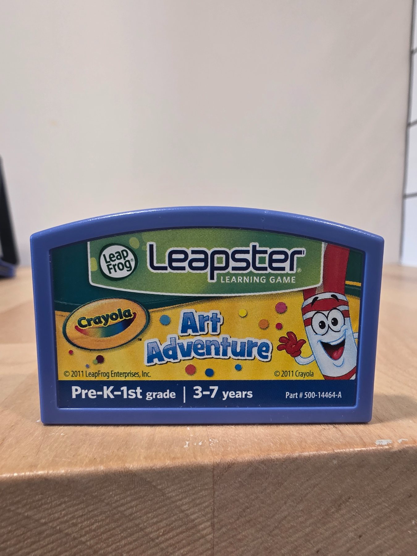 LeapFrog Leapster Crayola Art Adventure Learning Game Cartridge