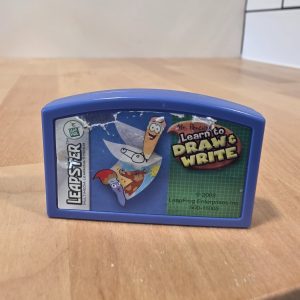 LeapFrog Leapster Mr. Pencil Learn to Draw & Write Game Cartridge 2003