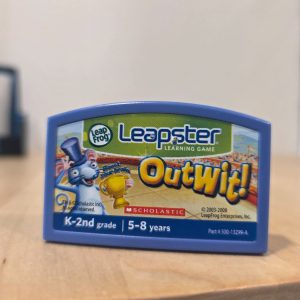 LeapFrog Leapster Outwit! Scholastic Learning Game Cartridge K-2 Ages 5-8