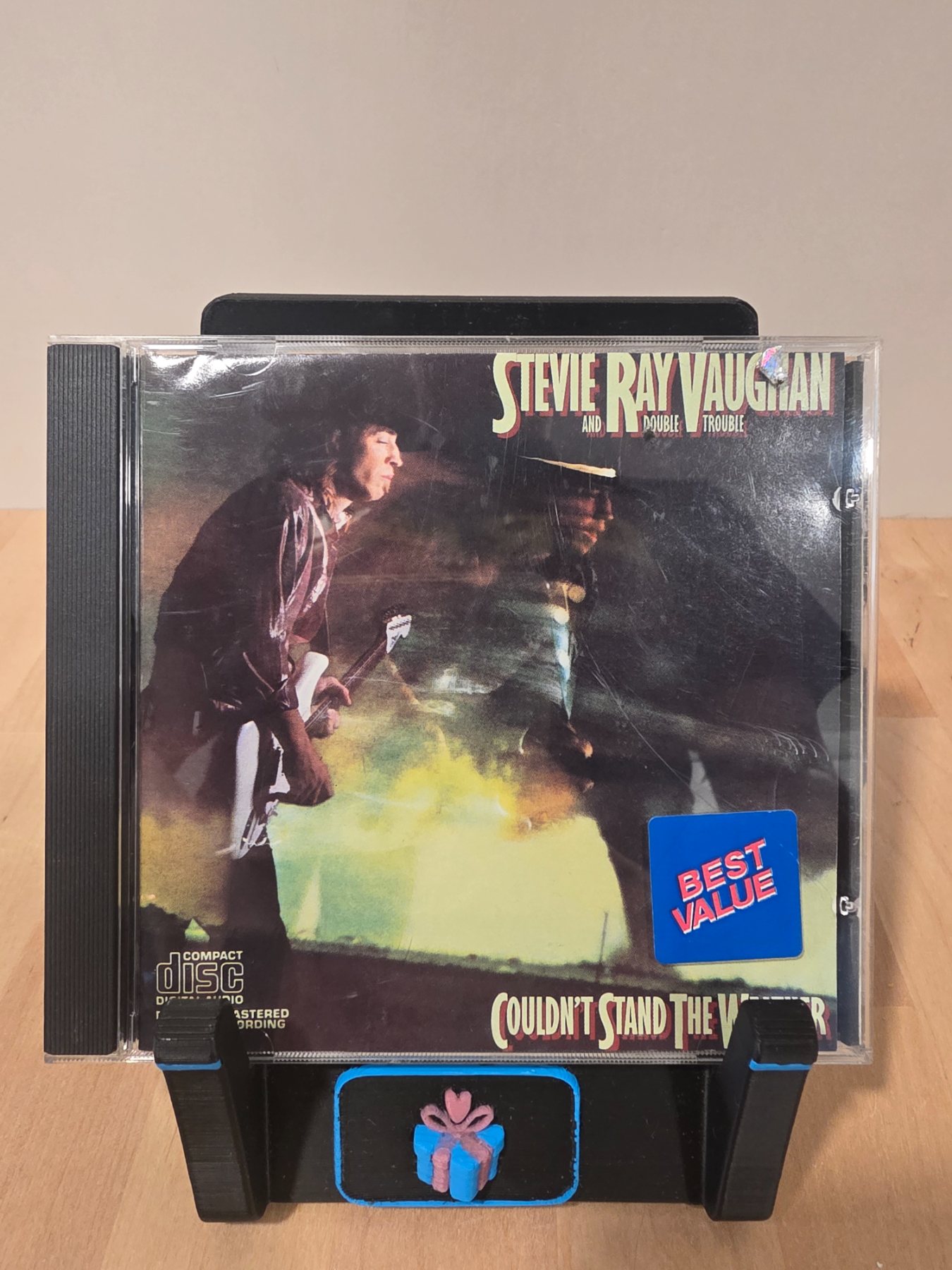 Stevie Ray Vaughan & Double Trouble Couldn't Stand the Weather CD Epic