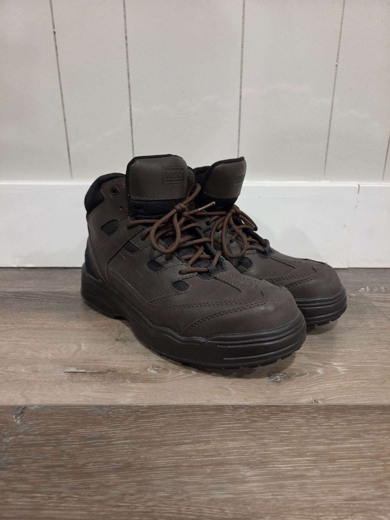 Worx by Red Wing Men's 6556 Safety Toe Work Boots 10.5M Brown EH