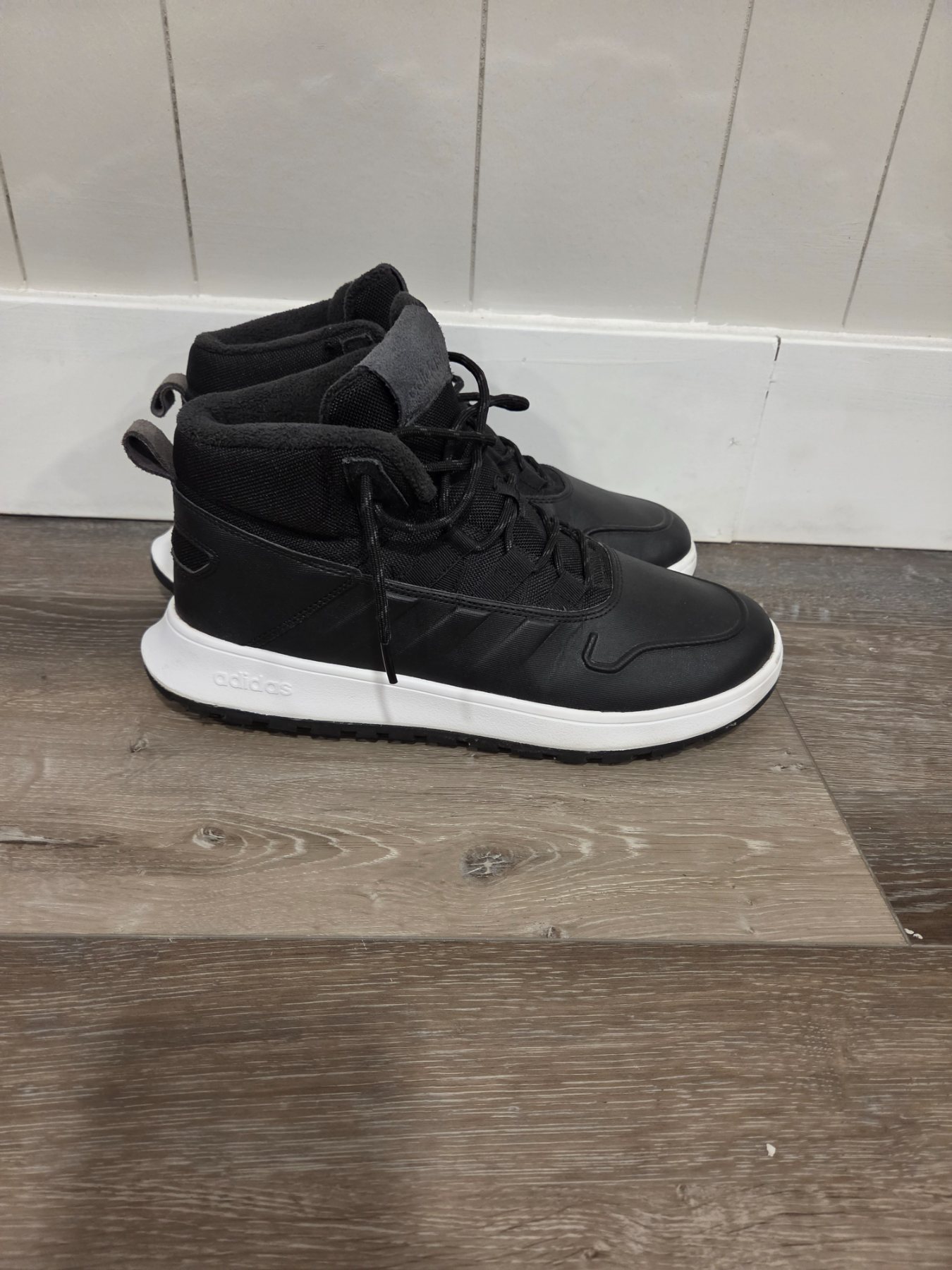 adidas Fusion Storm Mid Winter Boots Men's 10.5 Black EE9709 - Image 6