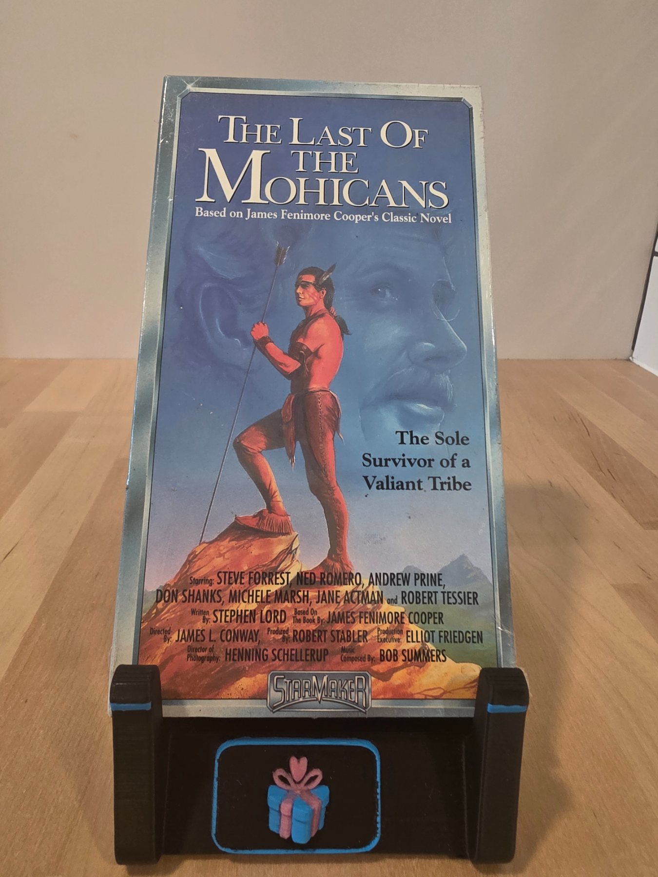 The Last of the Mohicans VHS 1977 Steve Forrest Starmaker