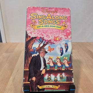 Disney Sing-Along Songs Zip-A-Dee-Doo-Dah Vol 2 VHS Walt Disney Home Video