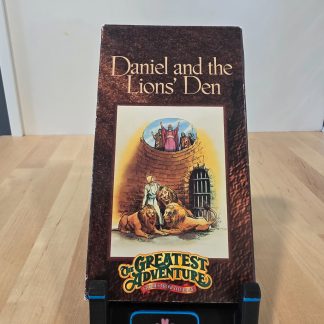 Daniel and the Lions' Den The Greatest Adventure Stories from the Bible VHS