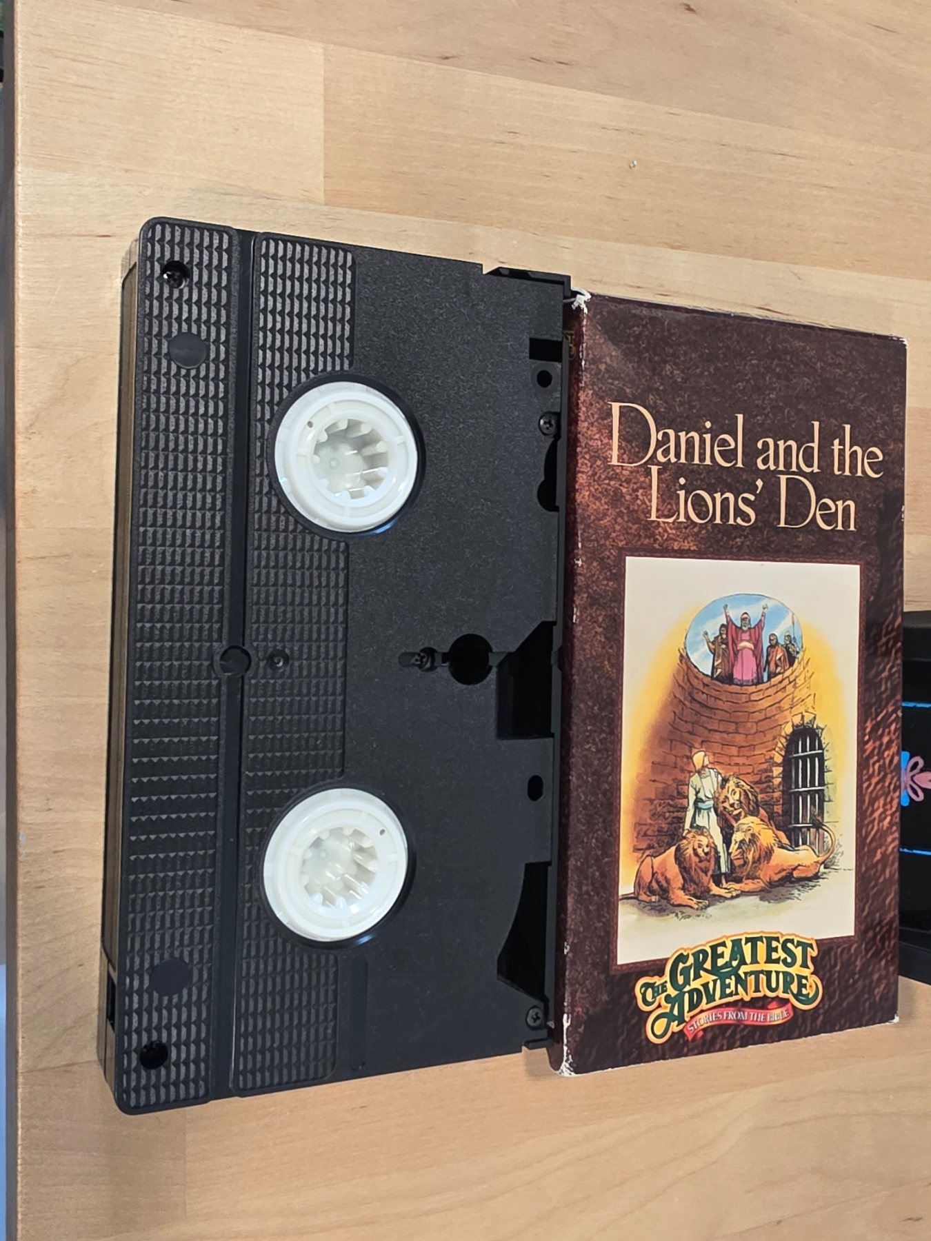 Daniel and the Lions' Den The Greatest Adventure Stories from the Bible VHS - Image 4