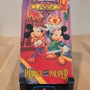 Walt Disney Mini Classics The Prince and the Pauper VHS 1991