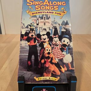 Disney Sing Along Songs Disneyland Fun Volume 7 VHS Walt Disney Home Video