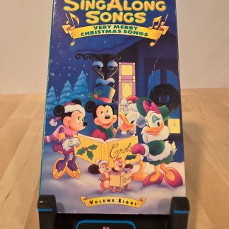 Disney Sing Along Songs Very Merry Christmas Songs Vol 8 VHS