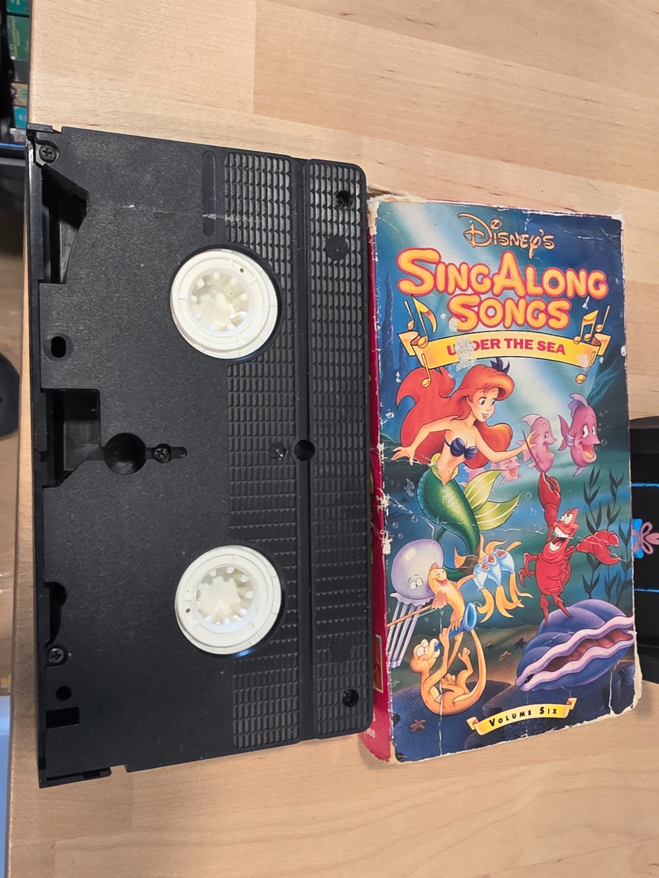 Disney Sing-Along Songs Vol. 6 Under the Sea VHS 1990 Little Mermaid - Image 4