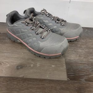 Nautilus Stratus N1082 Women's Safety Toe Work Shoes Gray Pink US 10 M