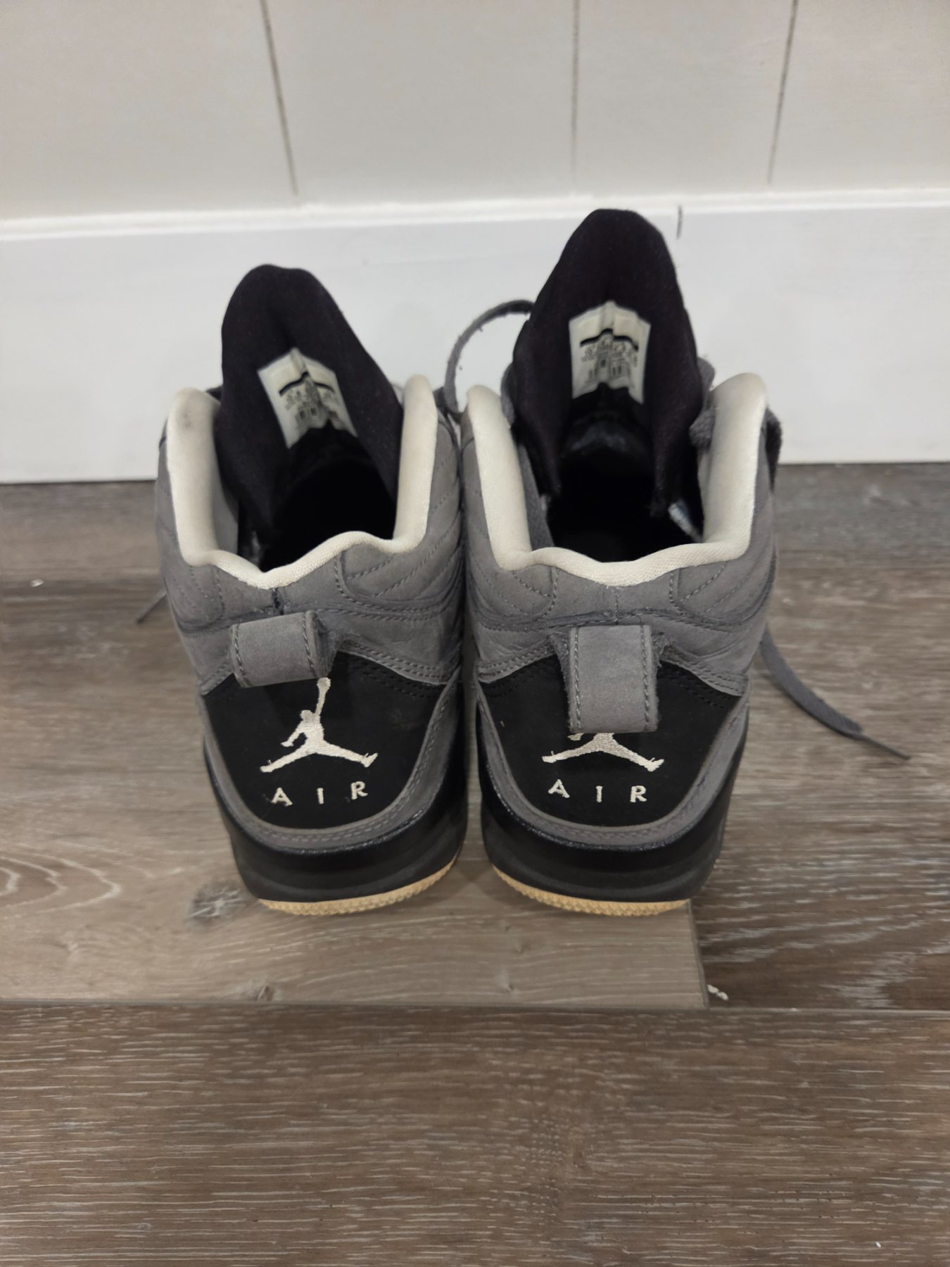 Nike Air Jordan Flight 9 Men's 10.5 Cool Grey Black 395553-005 Y2K - Image 5