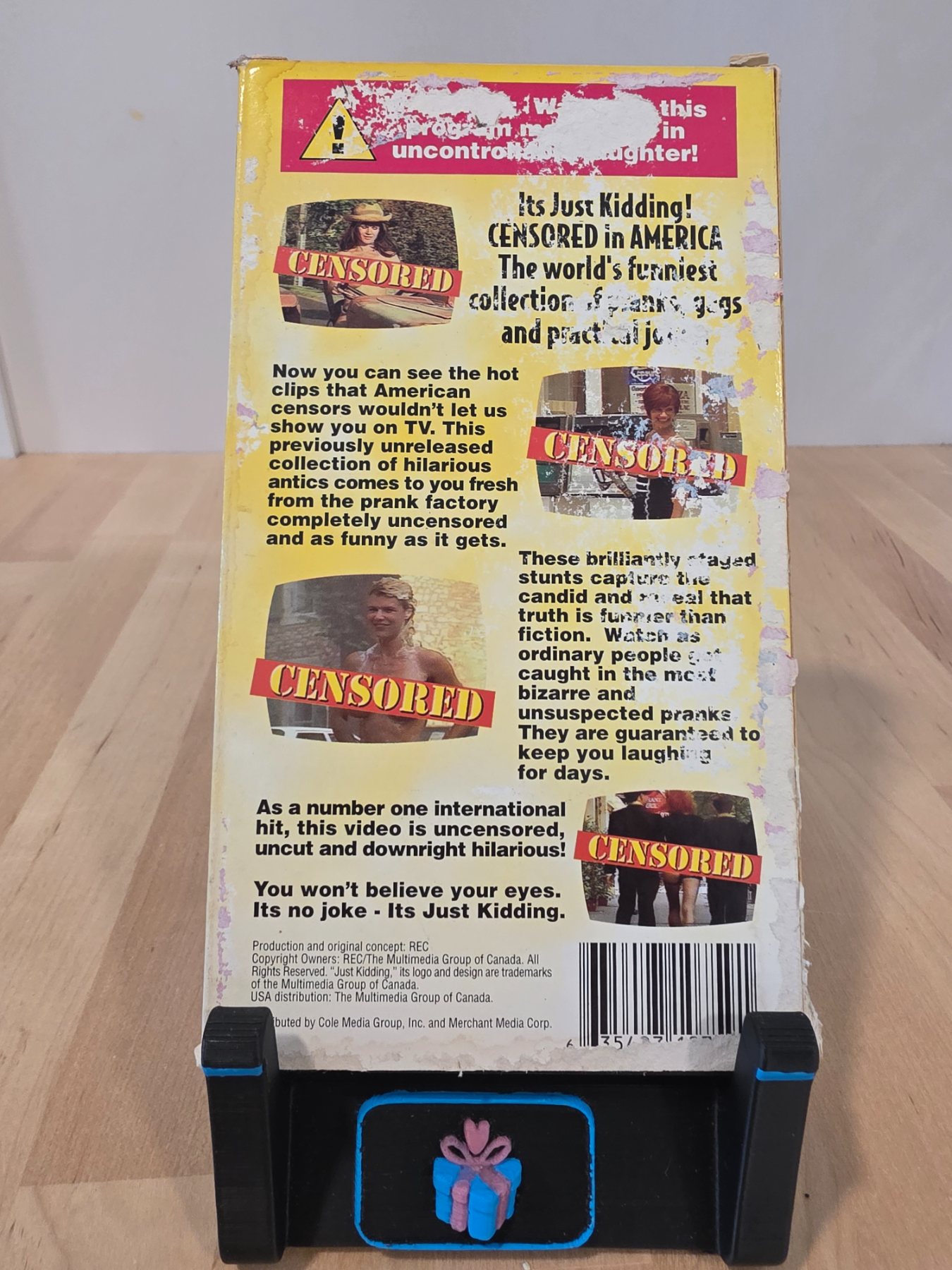 Just Kidding Censored in America Too Hot for TV VHS 1998 - Image 2