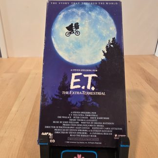 E.T. The Extra-Terrestrial VHS 1988 MCA Hi-Fi Stereo Green Reels
