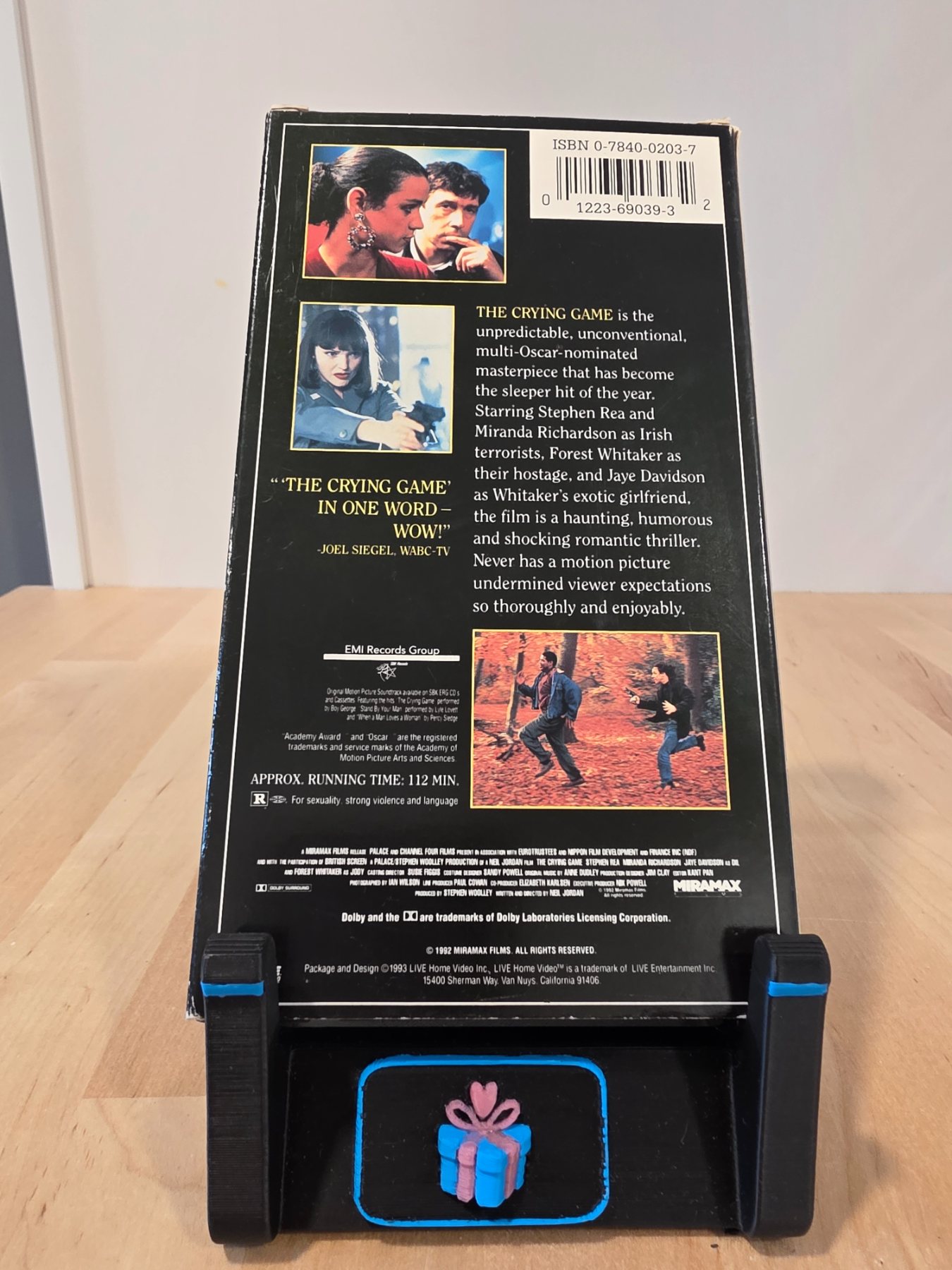 The Crying Game VHS 1993 Neil Jordan Stephen Rea Jaye Davidson - Image 2