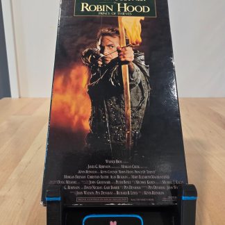 Robin Hood Prince of Thieves VHS 1991 Kevin Costner Warner Home Video