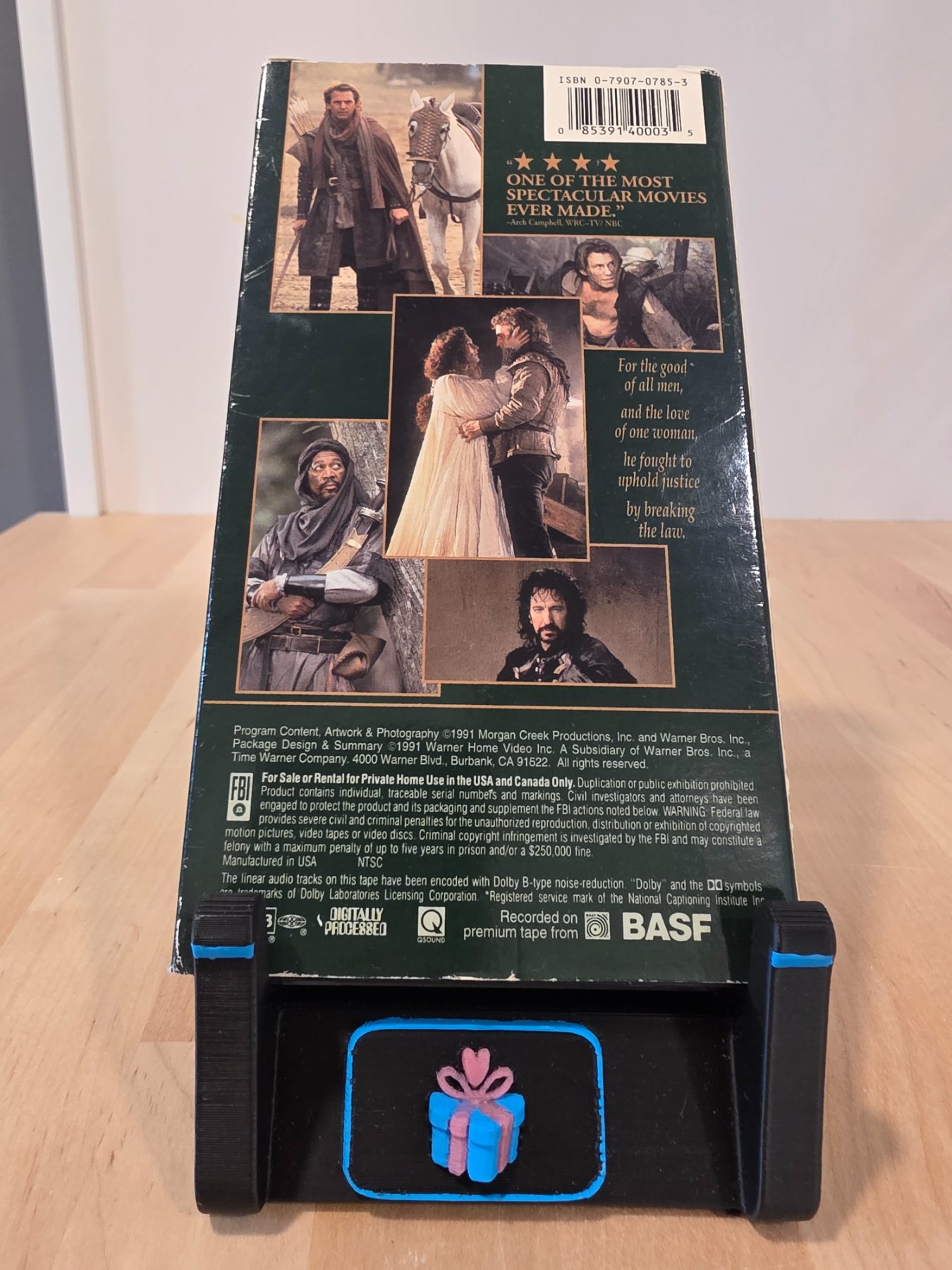 Robin Hood Prince of Thieves VHS 1991 Kevin Costner Warner Home Video - Image 2