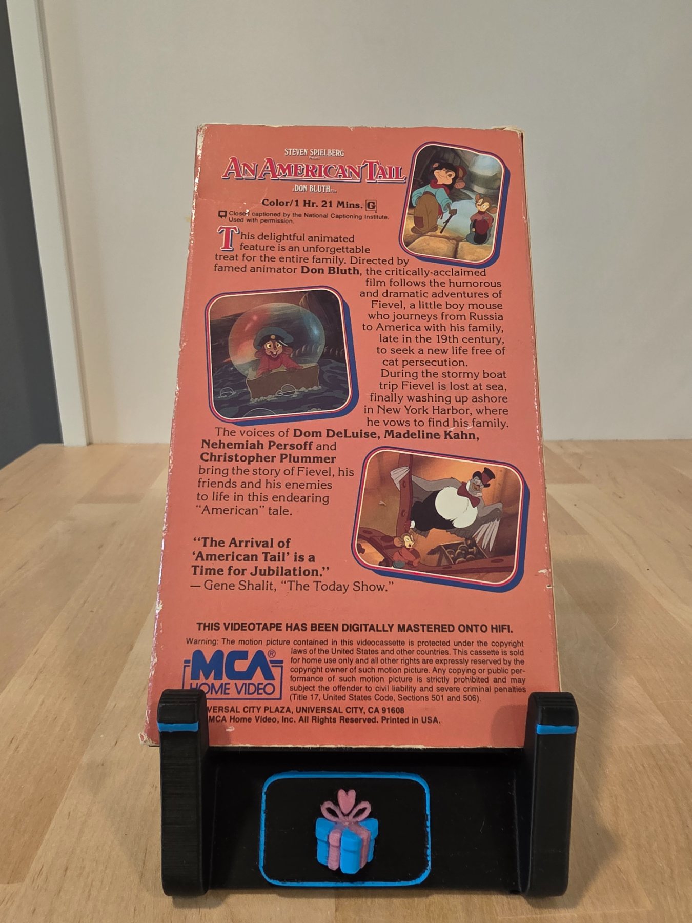 An American Tail VHS 1987 MCA Home Video Don Bluth Spielberg Hi-Fi - Image 2