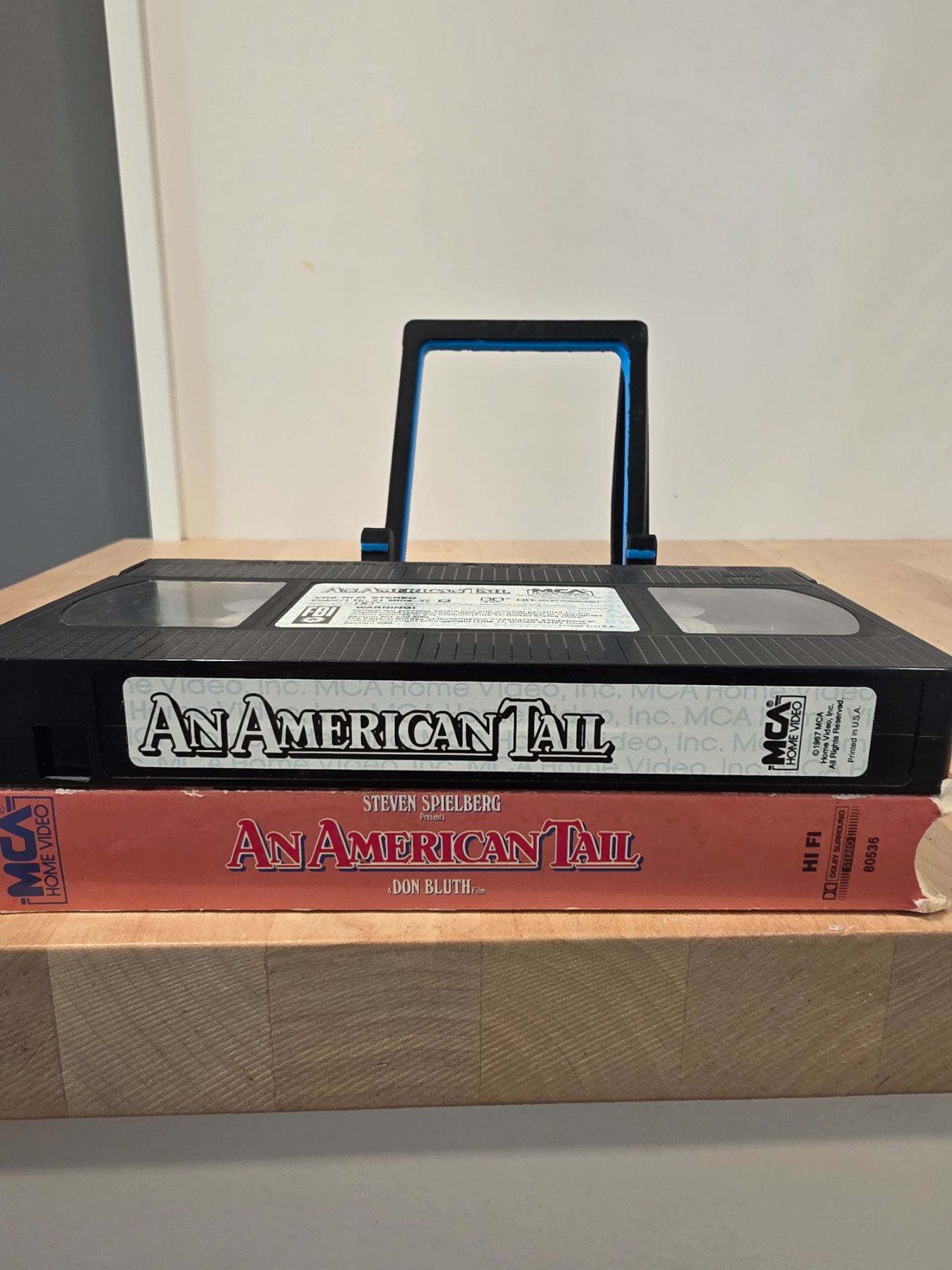 An American Tail VHS 1987 MCA Home Video Don Bluth Spielberg Hi-Fi - Image 3