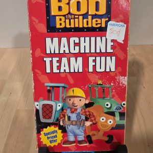 Bob the Builder Teamwork VHS in Machine Team Fun Case HiT Entertainment