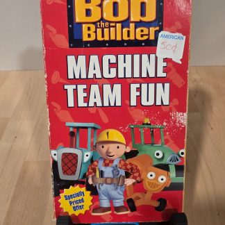 Bob the Builder Teamwork VHS in Machine Team Fun Case HiT Entertainment