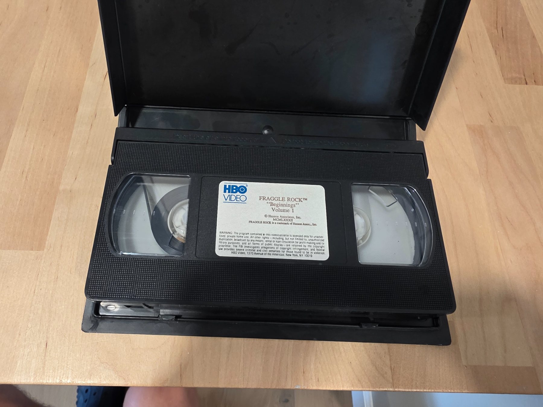 Vintage 1986 Jim Henson's Fraggle Rock Beginnings Vol 1 VHS HBO Video - Image 3