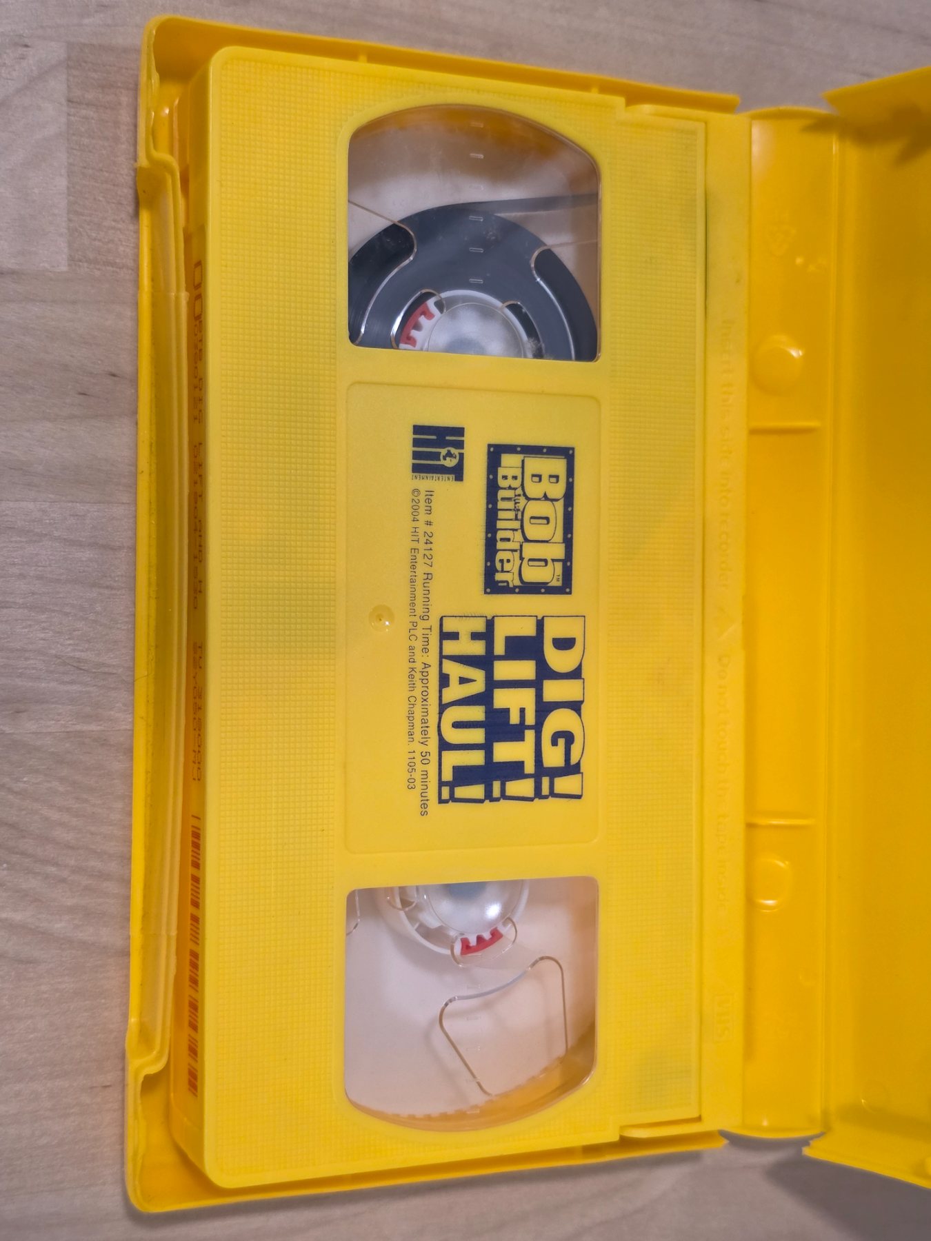 Bob the Builder Dig! Lift! Haul! VHS 2004 Yellow Clamshell 5 Episodes - Image 3