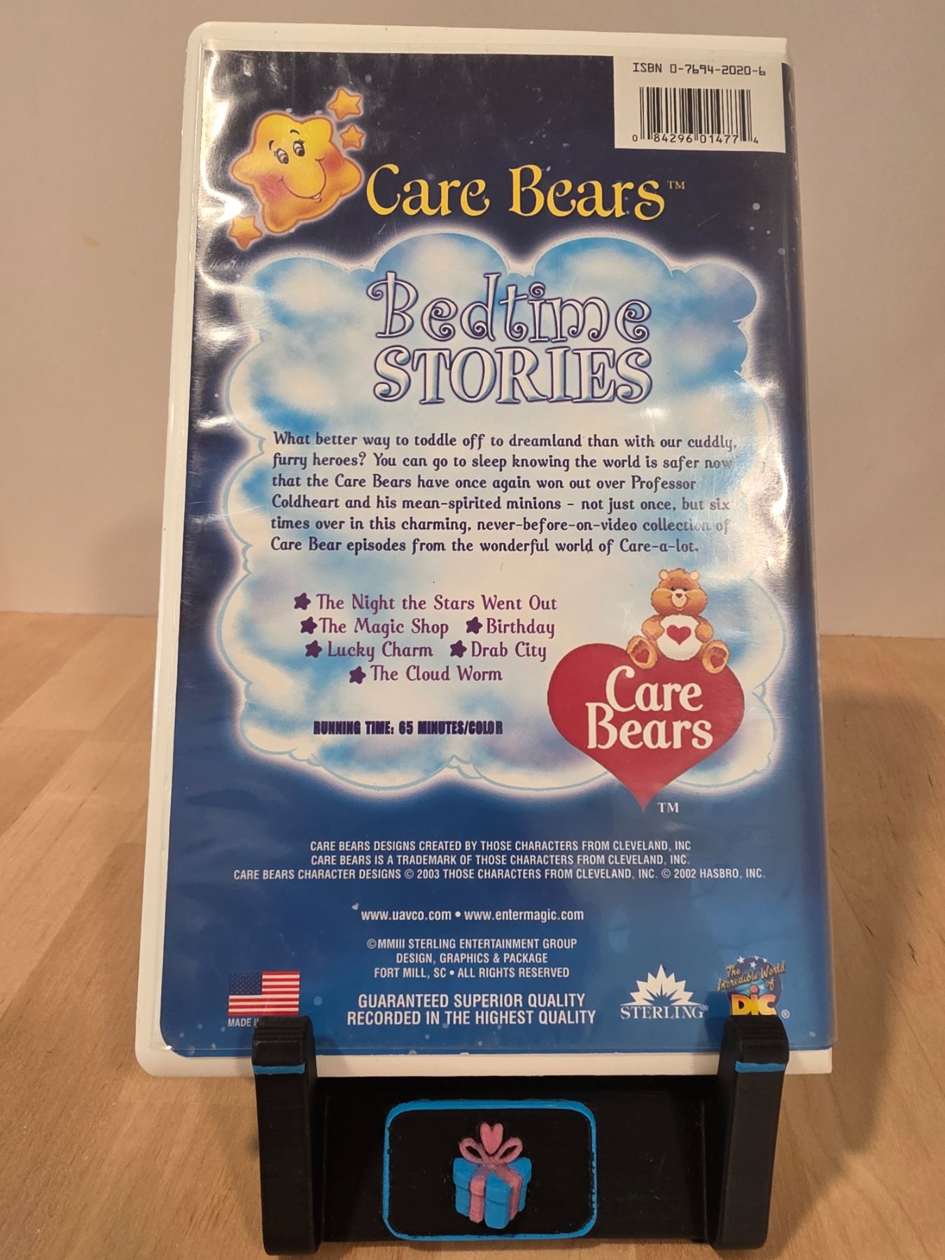 Care Bears Bedtime Stories VHS 2003 Animation Station Clamshell - Image 2